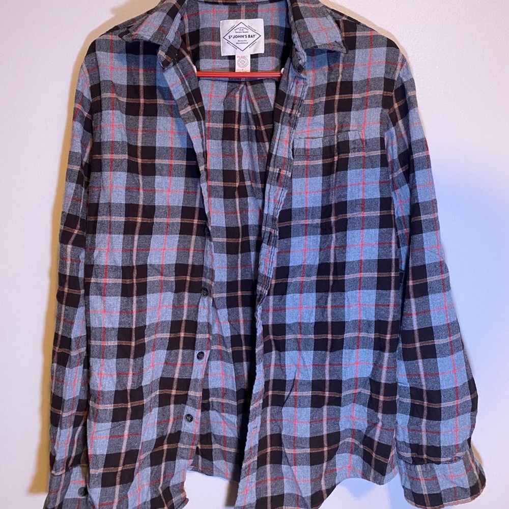 Button Down Plaid Shirt
